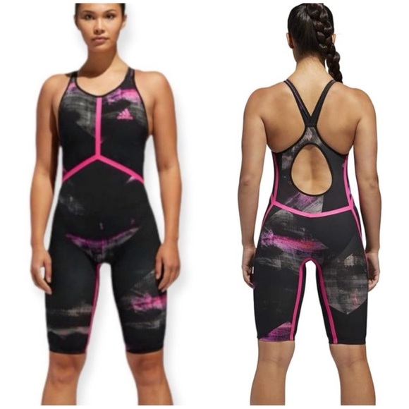 adidas Other - Adidas Adizero Black and Pink Performance Tech Suit, 26” NWT